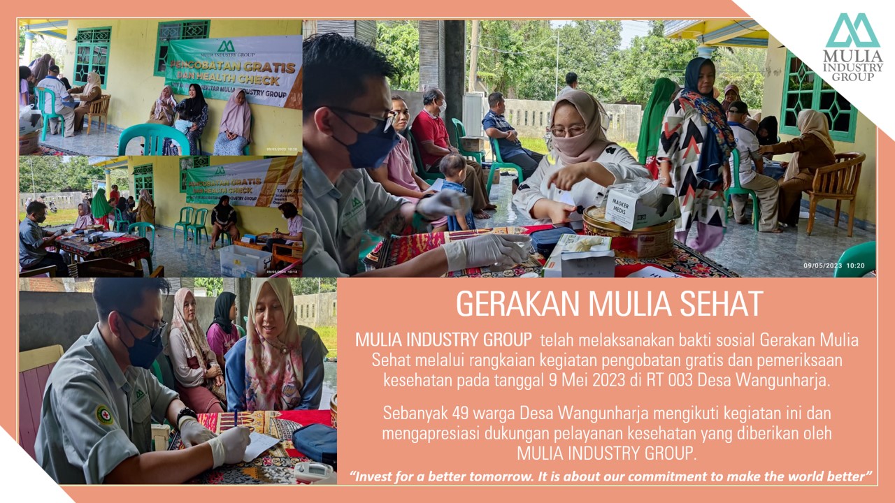 Gerakan Mulia Sehat Pengobatan Gratis & Pemeriksaan Kesehatan